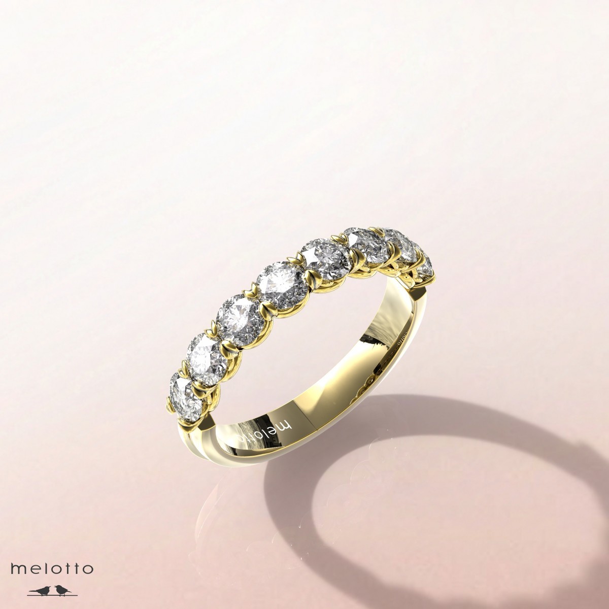Помолвочное кольцо «Huit diamants»