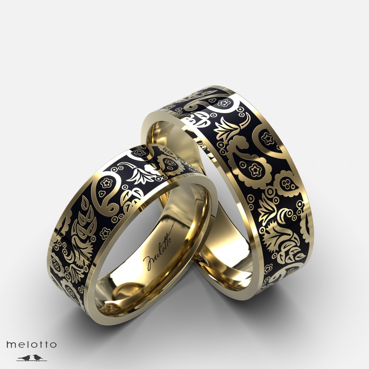 Обручальные кольца «Enamel»