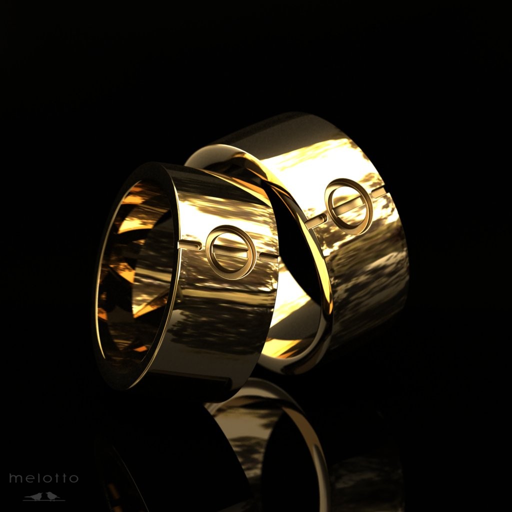 Обручальные кольца «Wedding pipe»