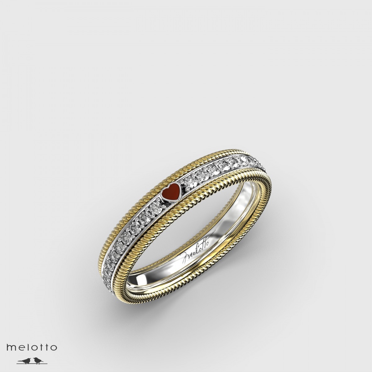 Помолвочное кольцо с бриллиантами Diamond Love