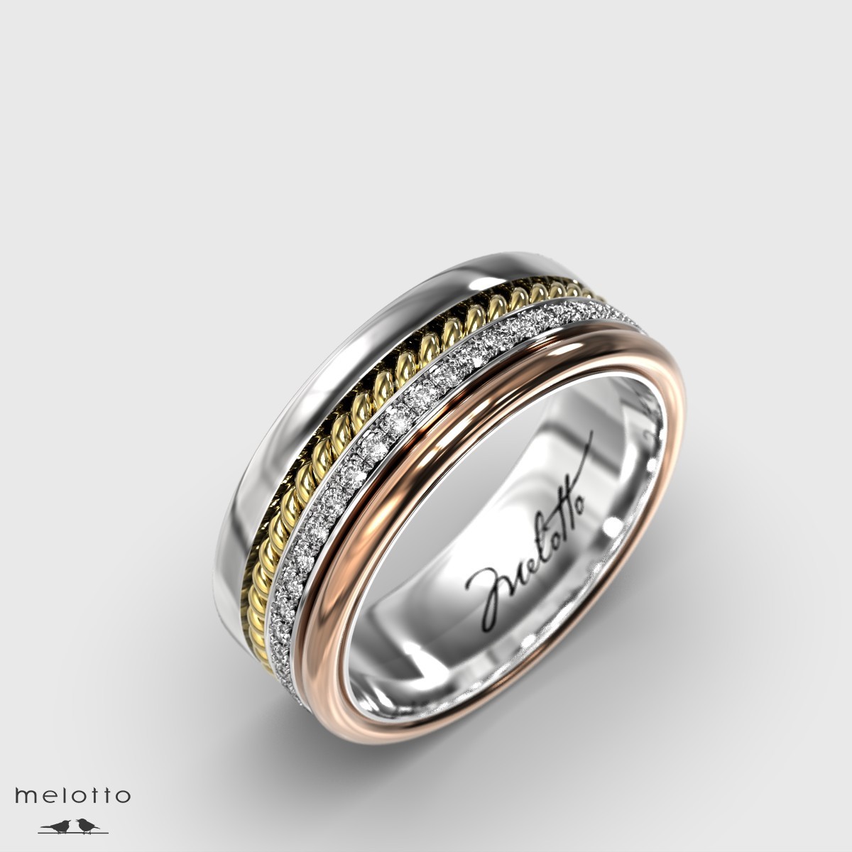Обручальное кольцо Estelle