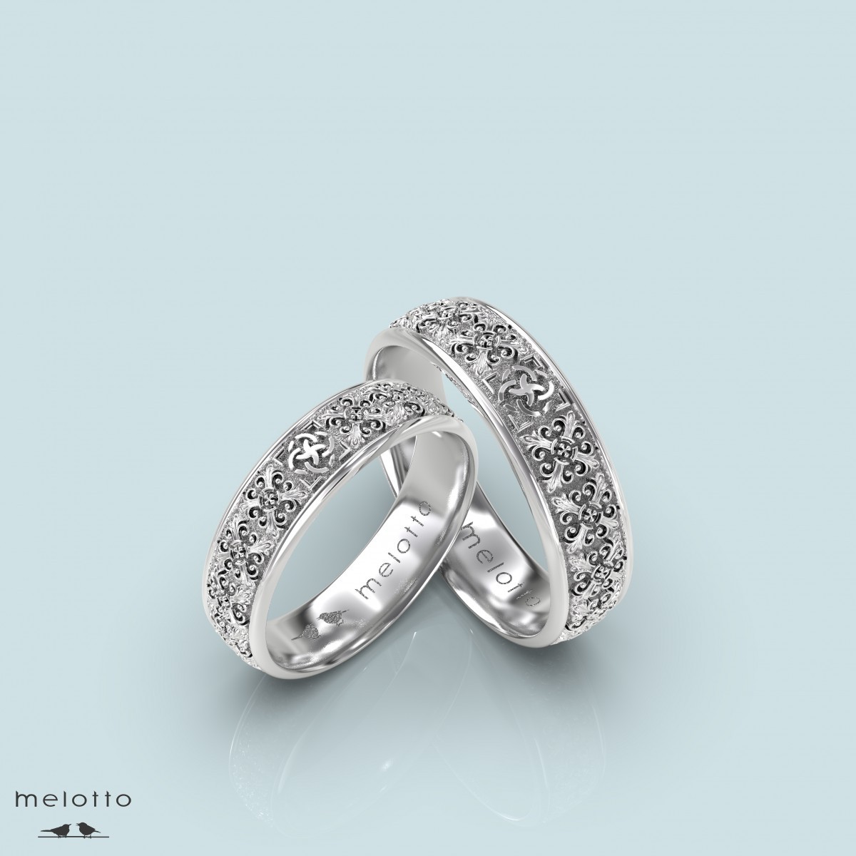 Винтажные обручальные кольца «Свадебник»