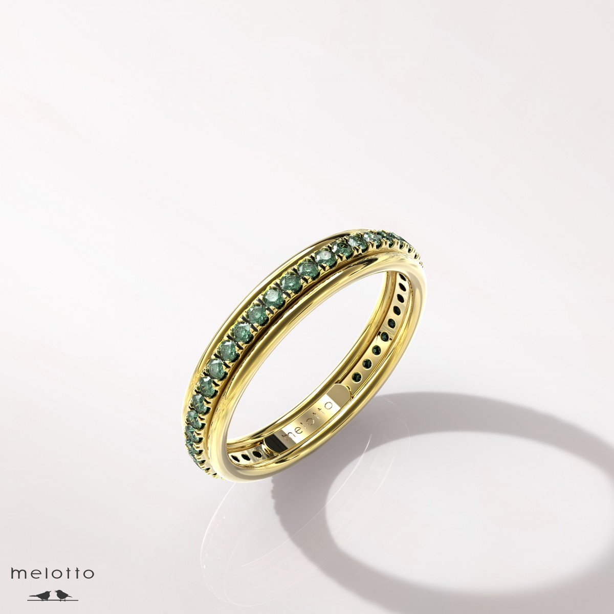 Женское обручальное кольцо «Yellow gold»