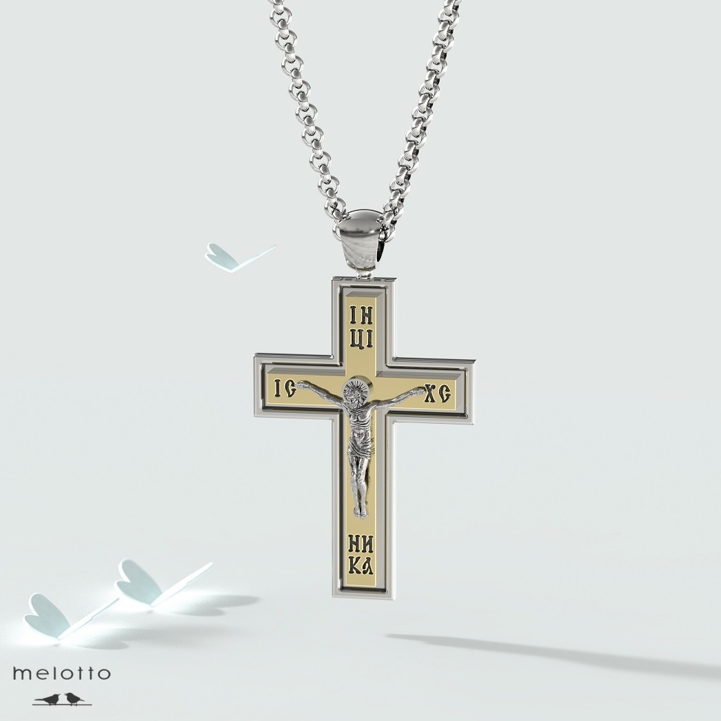 Православный крест из золота
