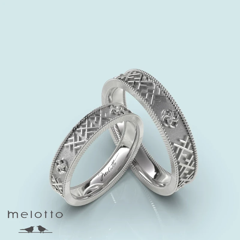 Славянские обручальные кольца с оберегами