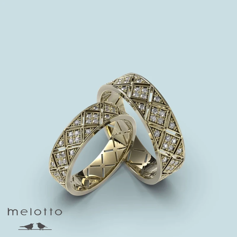 Парные обручальные кольца Melotto Парные обручальные кольца Melotto