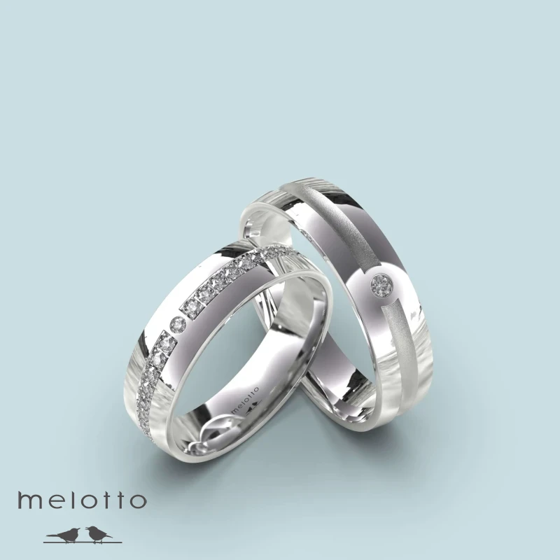 Гладкая обручальная пара Гладкая обручальная пара