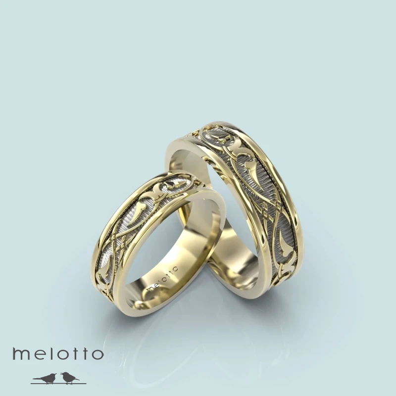 Авторская обручальная пара