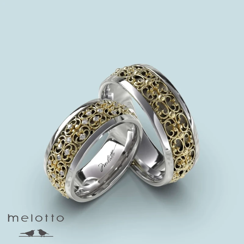 Винтажные обручальные кольца «Виндзор» Винтажные обручальные кольца «Виндзор»