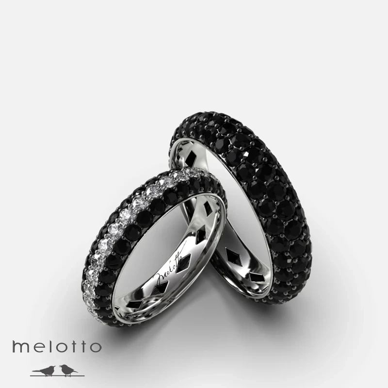 Парные обручальные кольца «Brand»