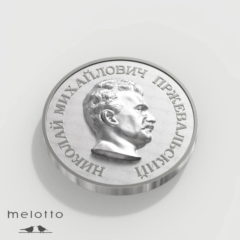 Золотая медаль с портретом на заказ