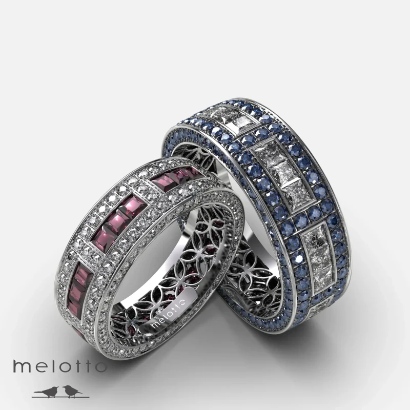 Свадебный обручальный сет «Трио» Свадебный обручальный сет «Трио»