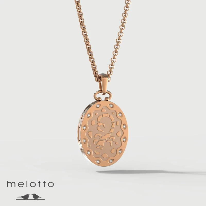 Открывающийся овальный кулон для двух фото Открывающийся овальный кулон для двух фото