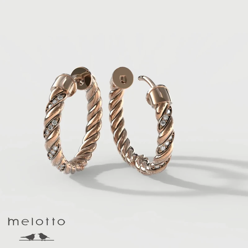 Серьги - конго