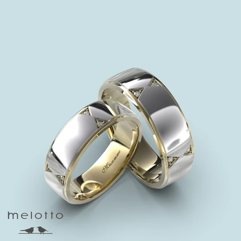 Обручальные кольца парные Maths