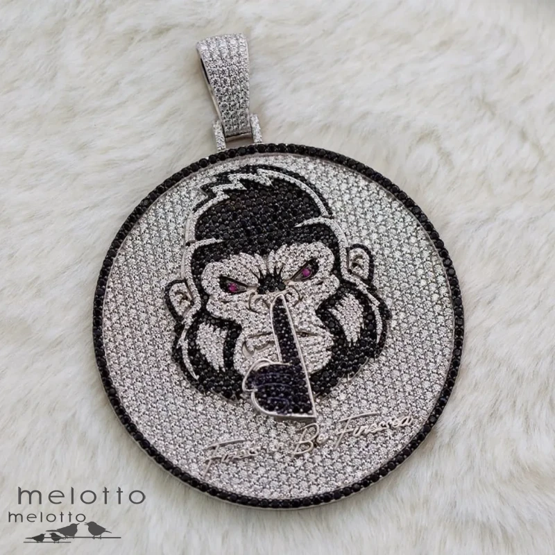 Кулон Bling A Monkey из золота Кулон Bling A Monkey из золота