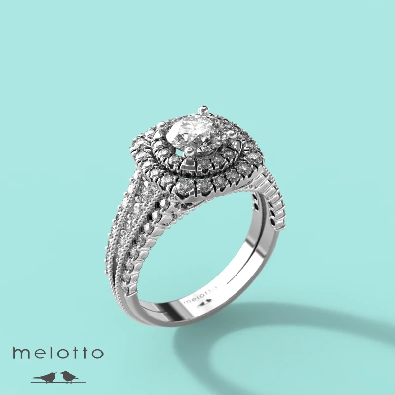 Кольцо на помолвку Love diamond