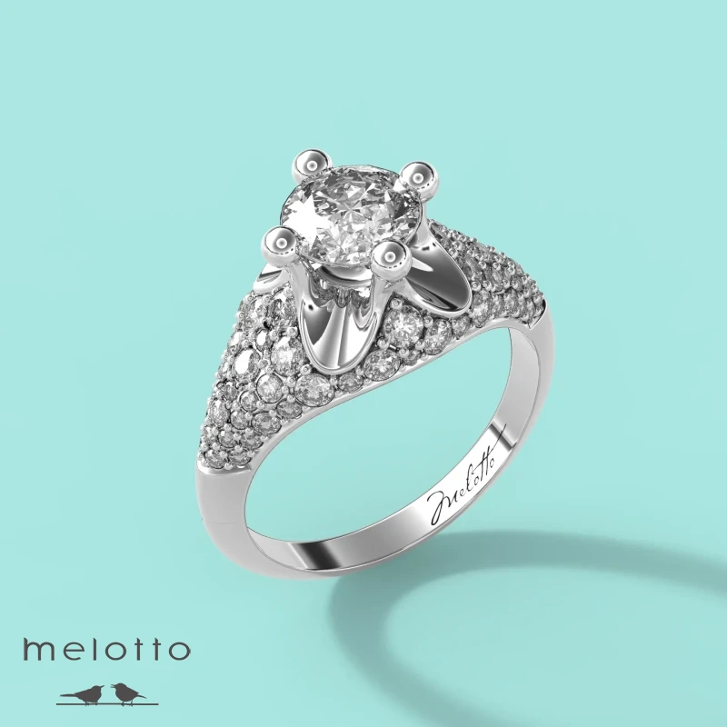 Помолвочное кольцо Diamond Corona