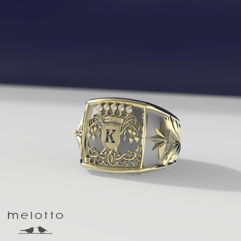 Мужское кольцо на заказ