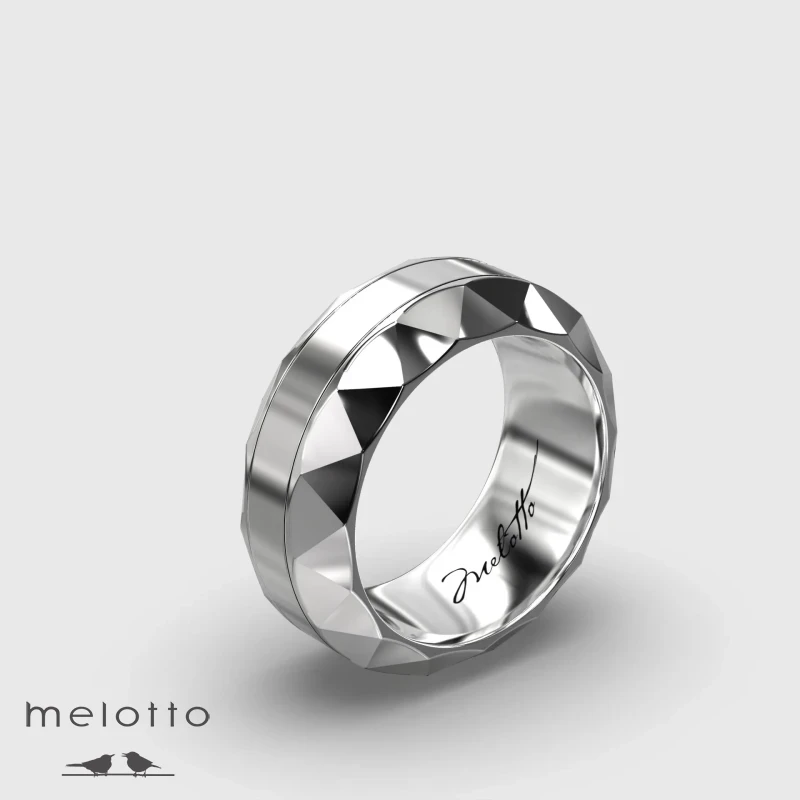 Мужское массивное обручальное кольцо