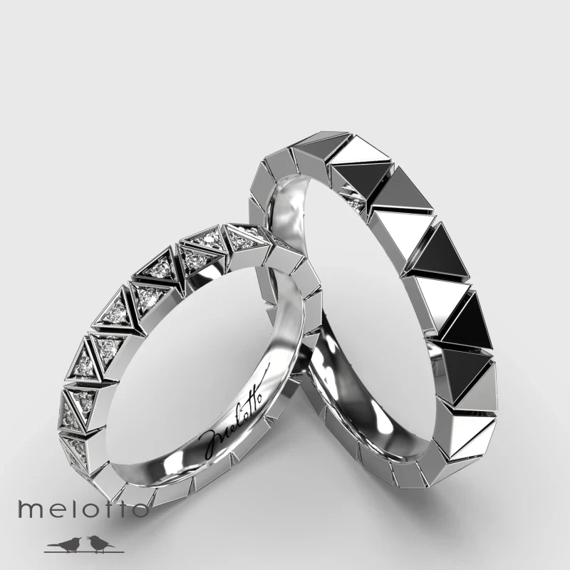 Обручальные кольца Melotto Triángulo Обручальные кольца Melotto Triángulo