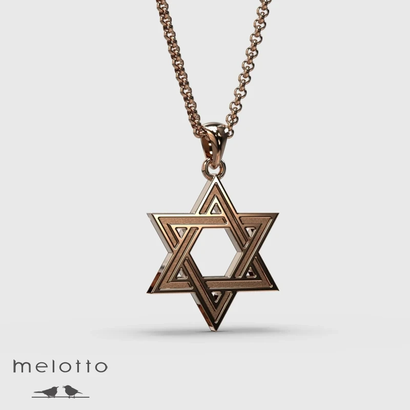 Большая золотая Звезда Давида