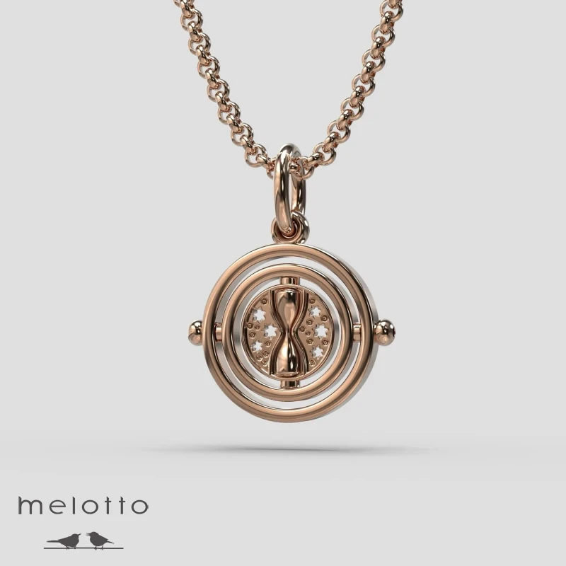 Золотая подвеска Маховик времени