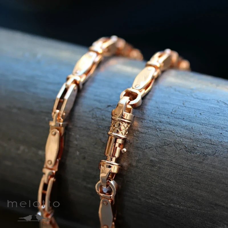 Цепочка из золота мужская «Пирс»