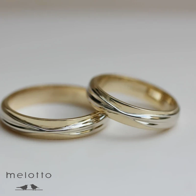 Обручальные кольца «Складка»