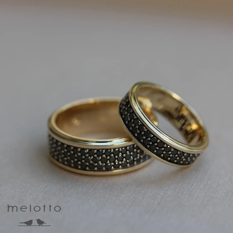 Обручальные кольца «Yellow vesna»