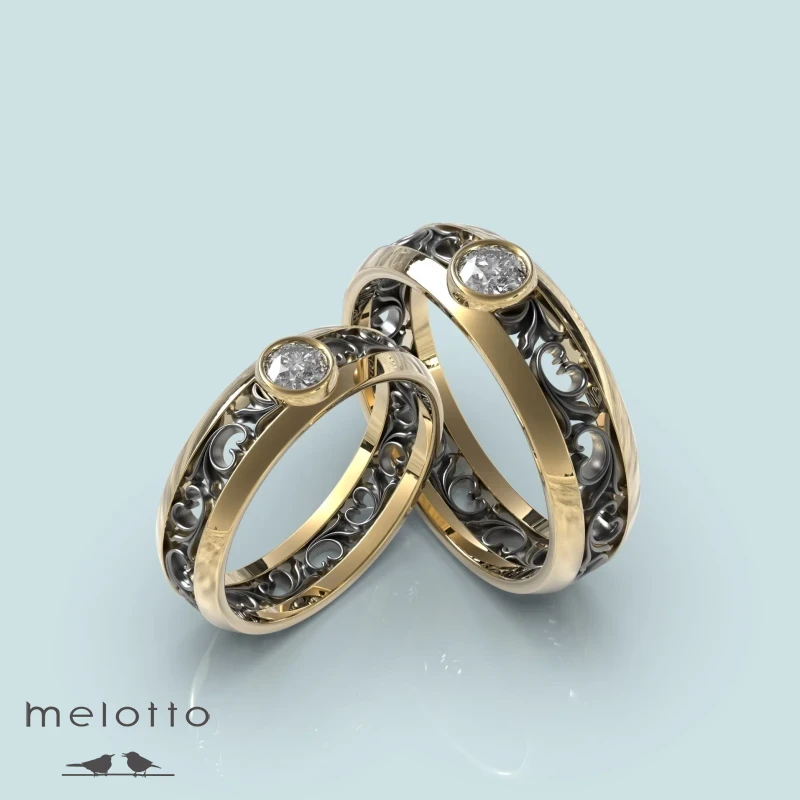 Парные обручальные кольца