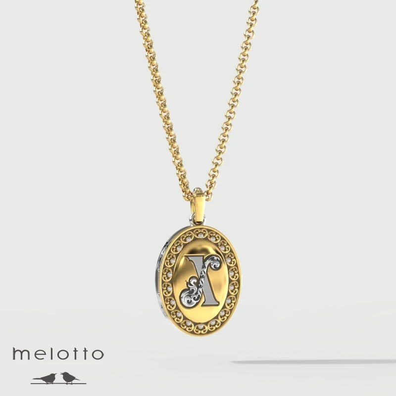 Медальон под фотографии «Винтаж»