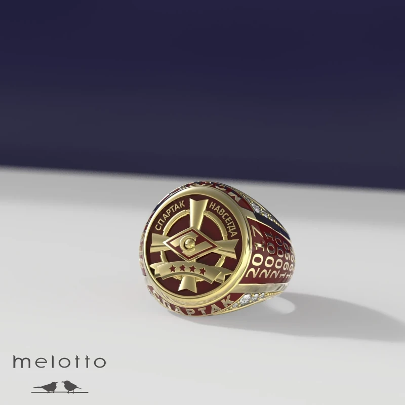 Футбольное кольцо "Спартак"