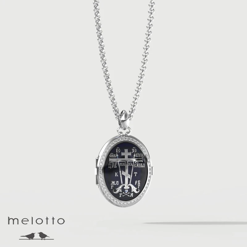 Открывающийся золотой медальон под закладку Открывающийся золотой медальон под закладку