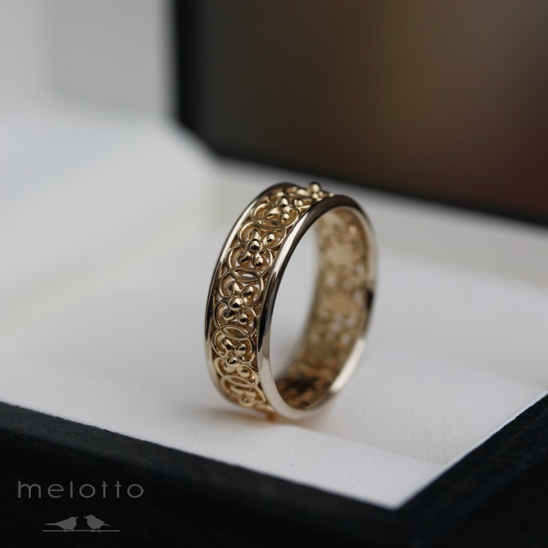 Винтажные обручальные кольца с бриллиантами Винтажные обручальные кольца с бриллиантами