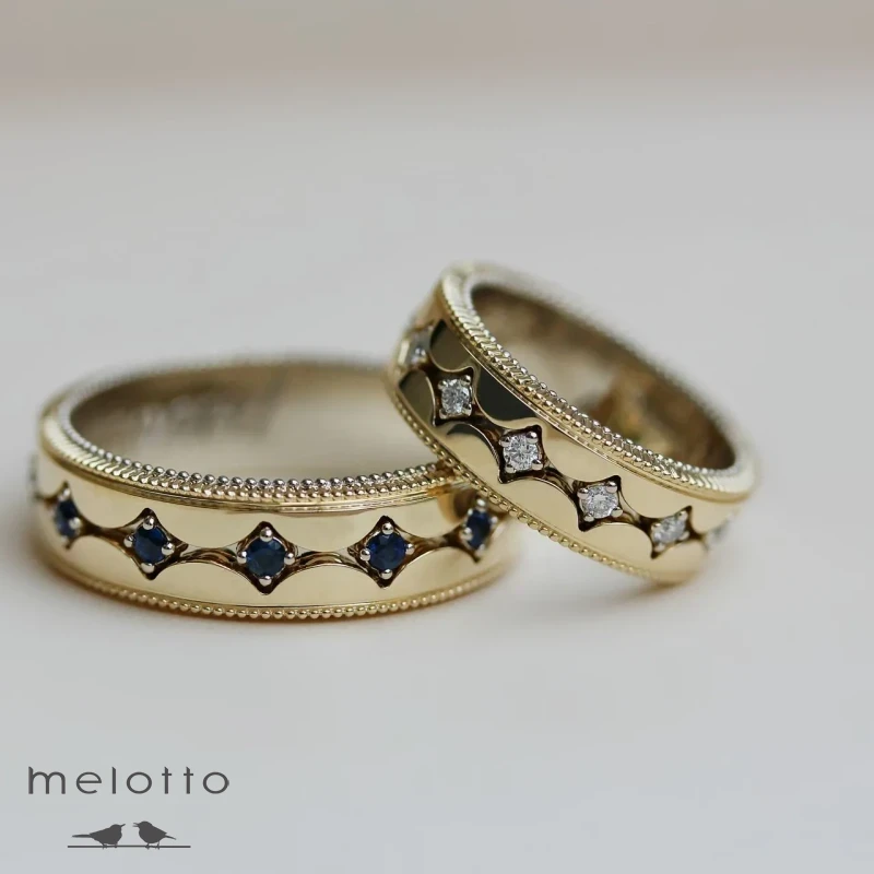 Обручальные кольца «Роскошь» Обручальные кольца «Роскошь»