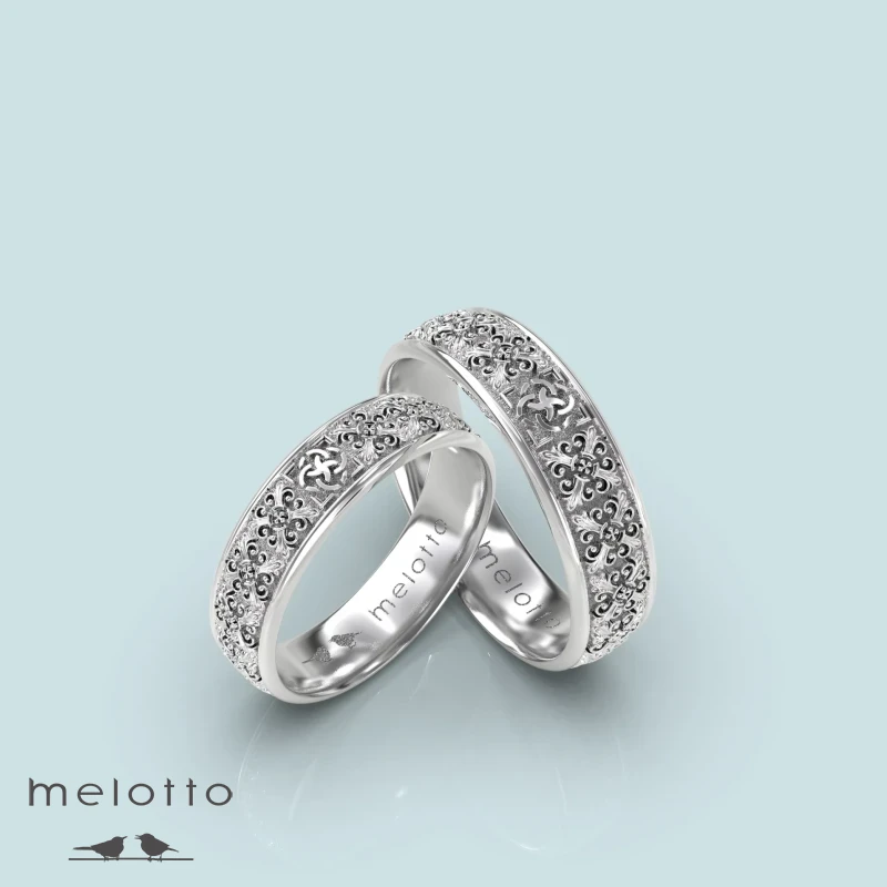 Винтажные обручальные кольца «Свадебник»