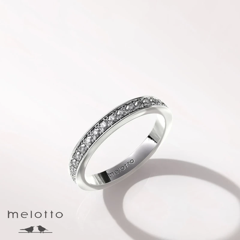 Женское обручальное кольцо «Узкая полоса вечности» Женское обручальное кольцо «Узкая полоса вечности»