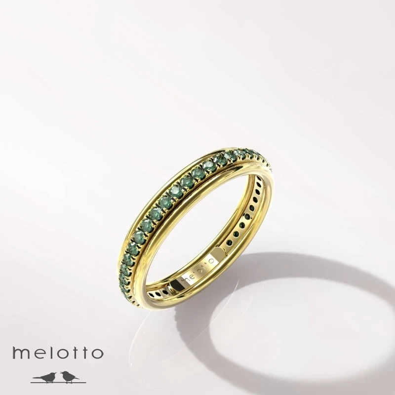 Женское обручальное кольцо «Yellow gold» Женское обручальное кольцо «Yellow gold»