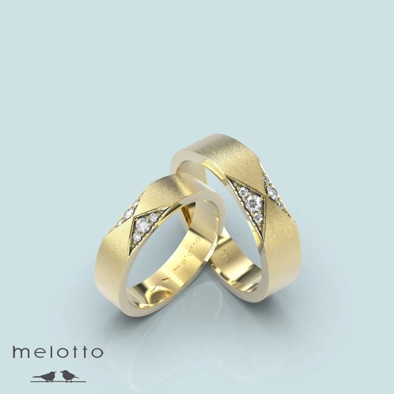 Эксклюзивные парные обручальные кольца с бриллиантами Эксклюзивные парные обручальные кольца с бриллиантами