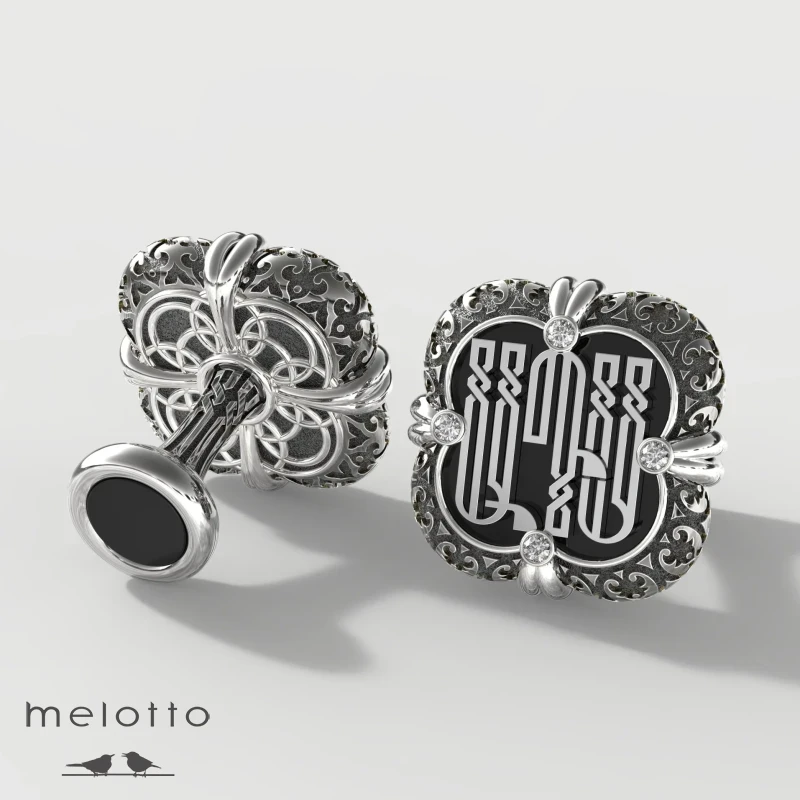 Золотые запонки