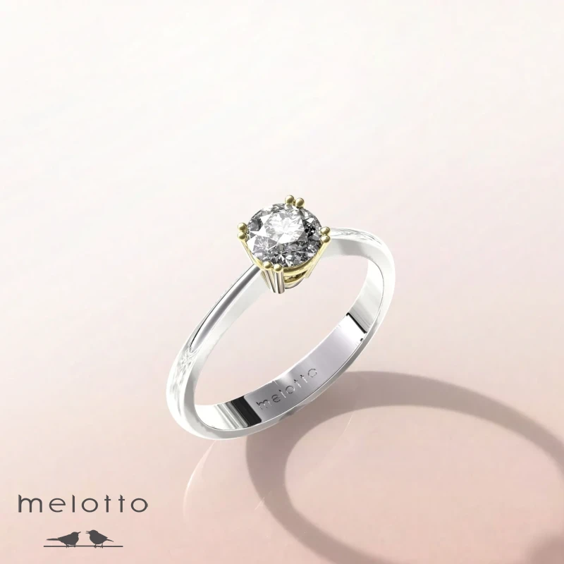 Кольцо с бриллиантом «Le charme» Кольцо с бриллиантом «Le charme»