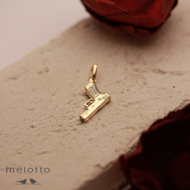 Мужской кулон «Glock 45»