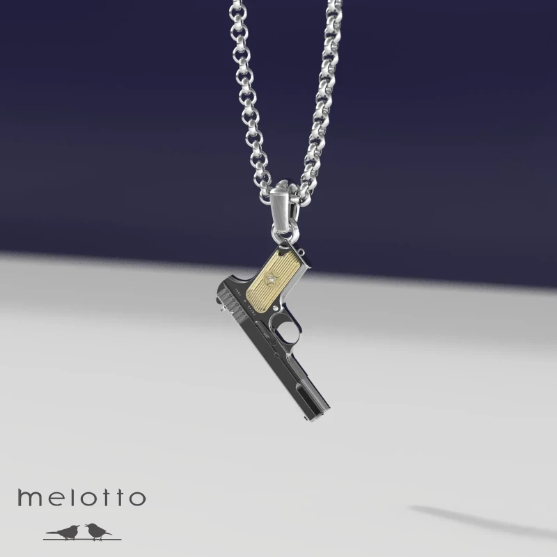 Мужской кулон «ТТ»