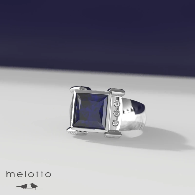 Перстень с сапфиром Перстень с сапфиром