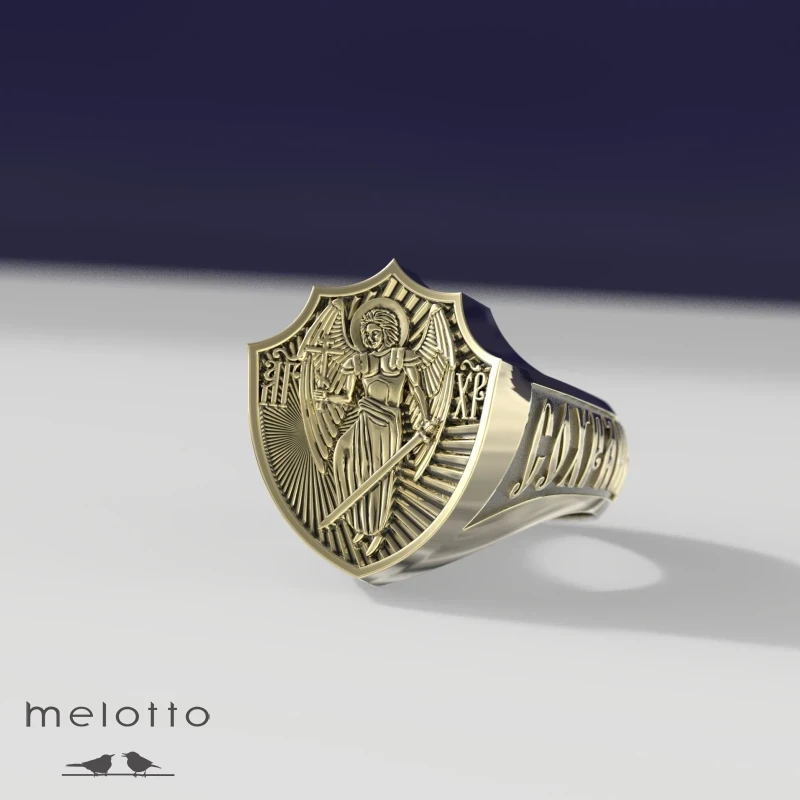 Славянское мужское кольцо