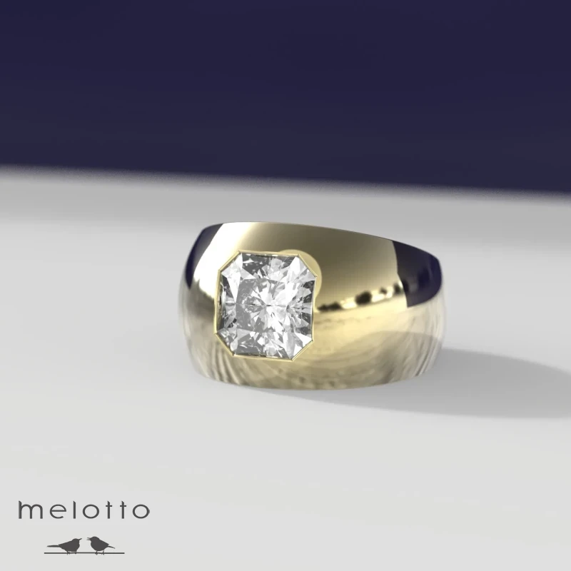 Мужское кольцо «Бриллиант»