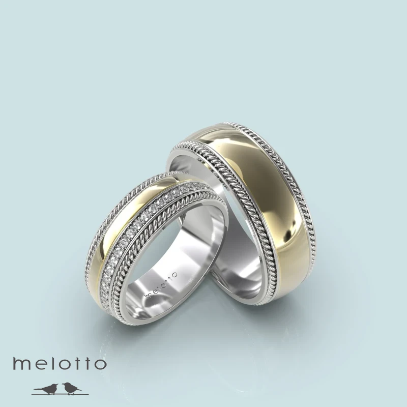 Популярные массивные обручальные кольца с бриллиантами Популярные массивные обручальные кольца с бриллиантами