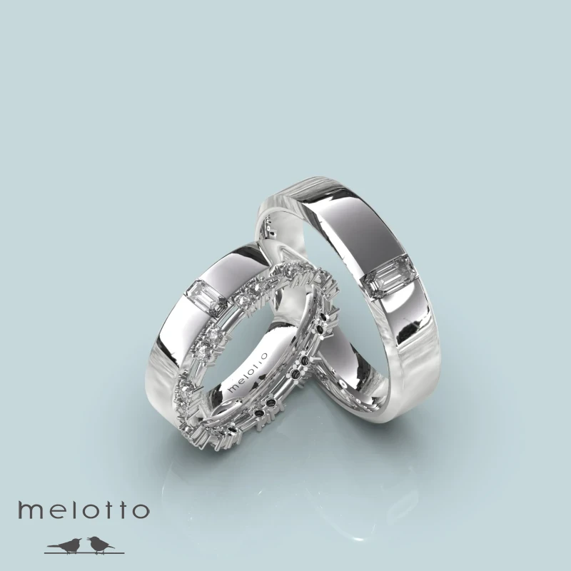 Стильные современные обручальные кольца Стильные современные обручальные кольца