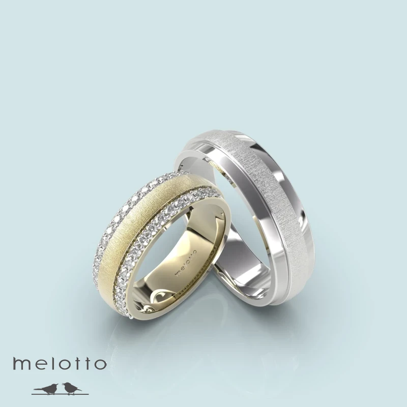 Обручальные кольца с фактурой Обручальные кольца с фактурой